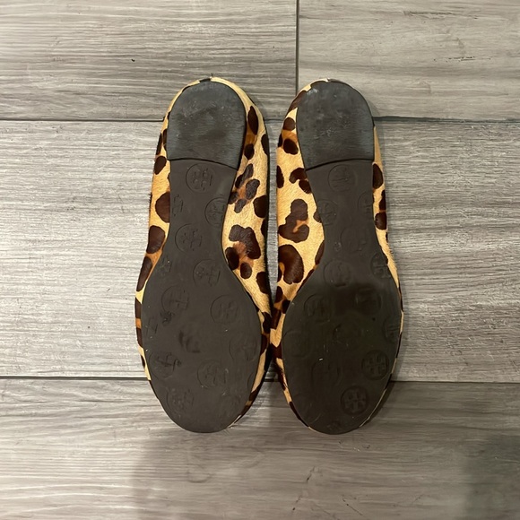 Tory Burch Cheetah Minnie Ballet Flats - Picture 2 of 3